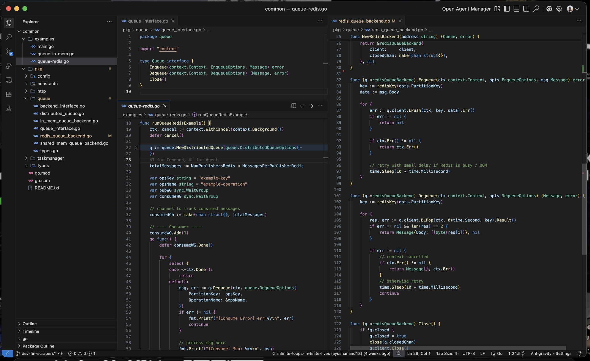 Distributed Queue Redis Backend